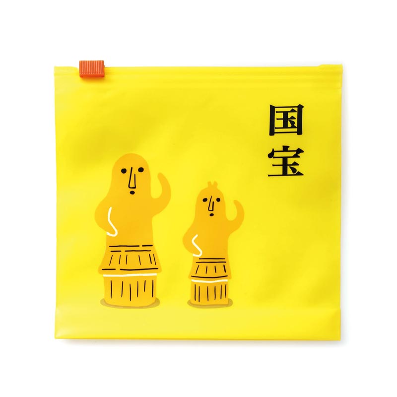 ニューレトロ ジッパーバッグ M 国宝 GB330-YE