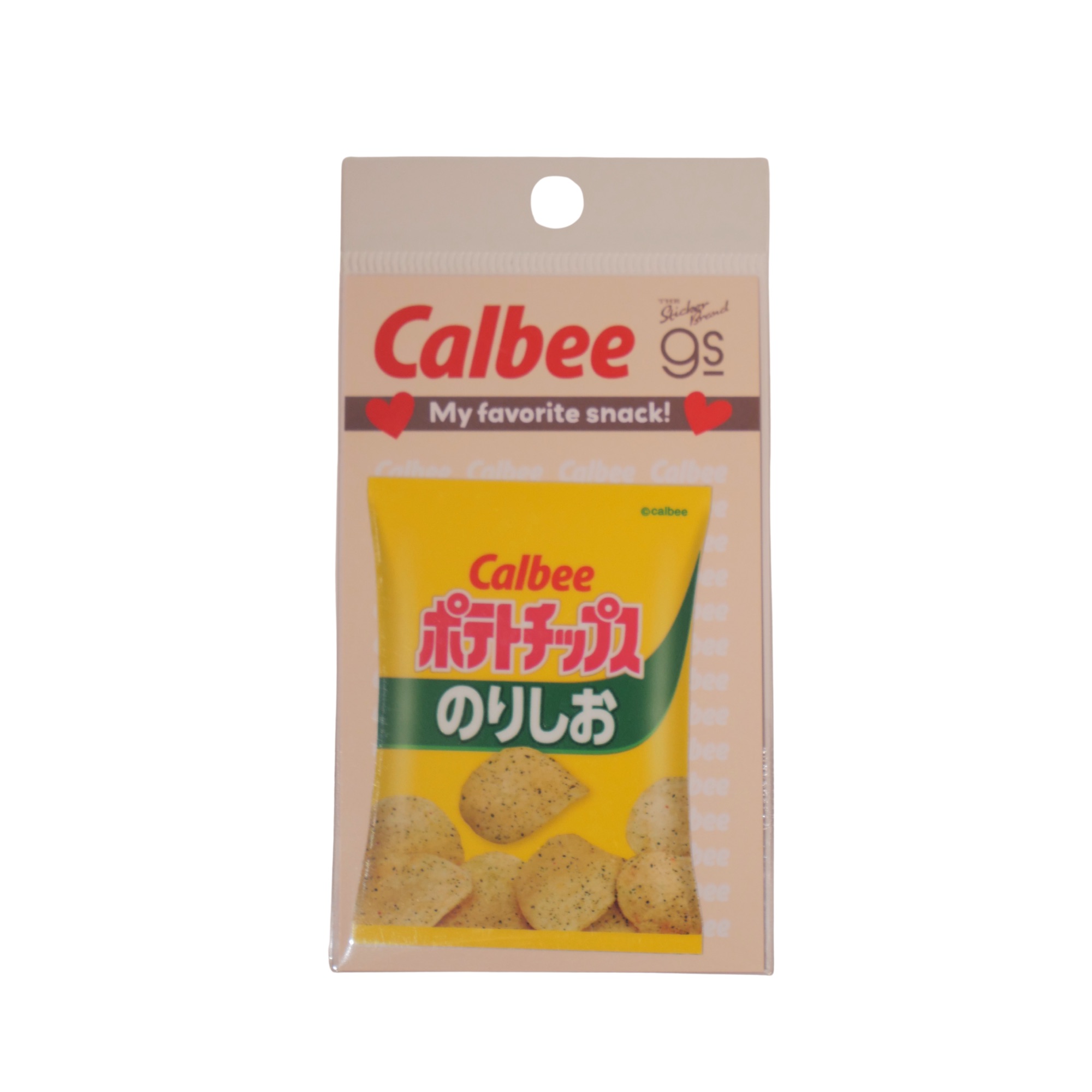 ダイカットステッカー ポテトチップス　のりしお