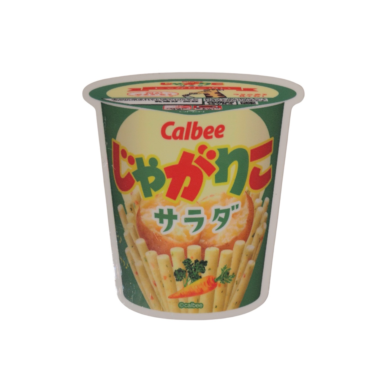 ダイカットステッカー じゃがりこ サラダ