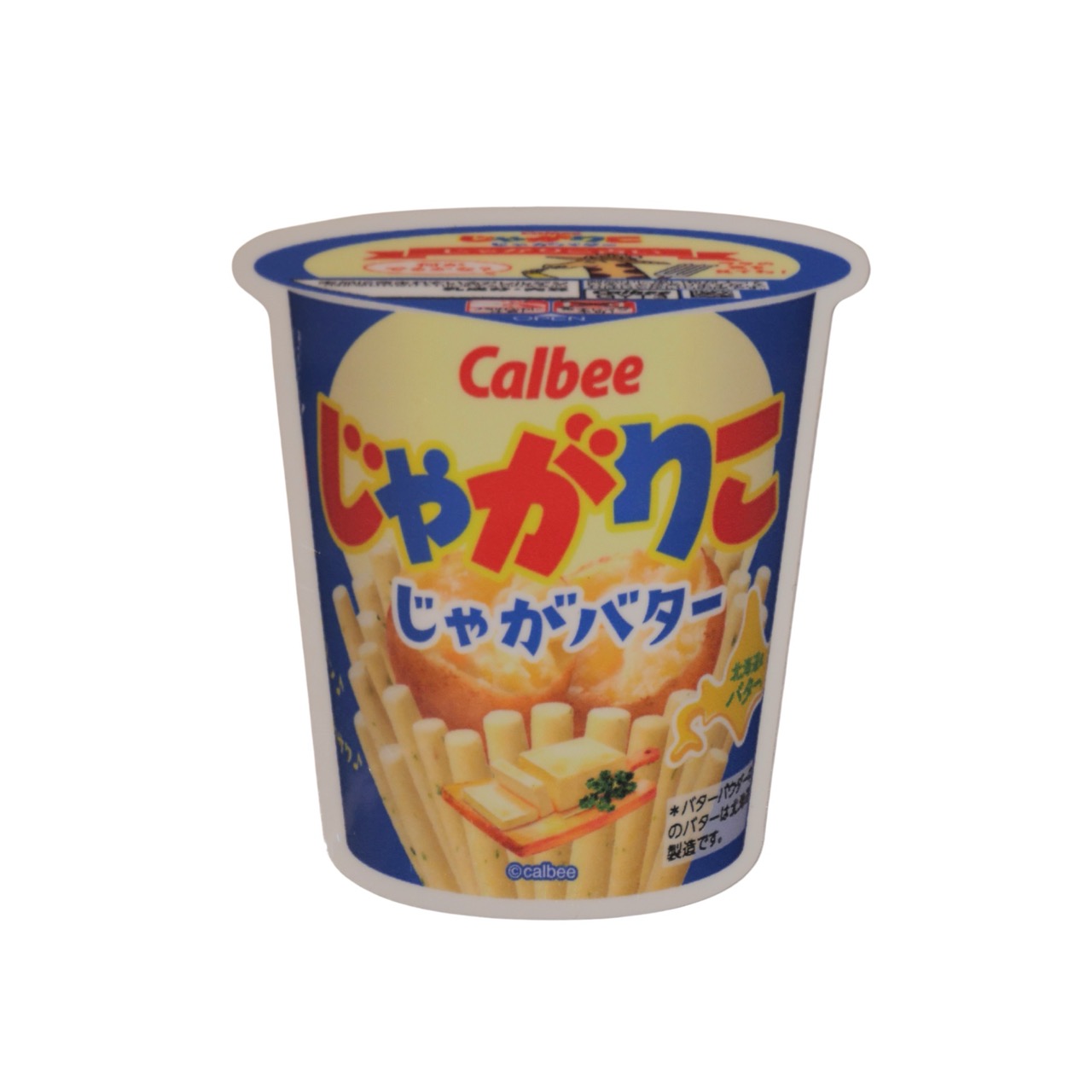 ダイカットステッカー じゃがりこ じゃがバタ−