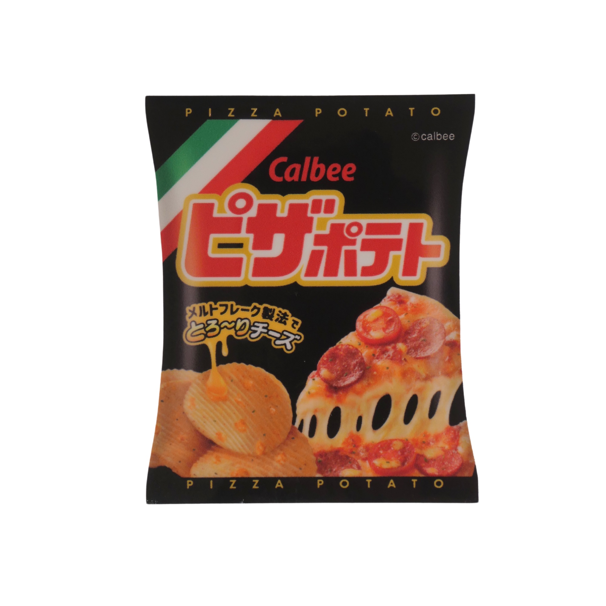 ダイカットステッカー ピザポテト