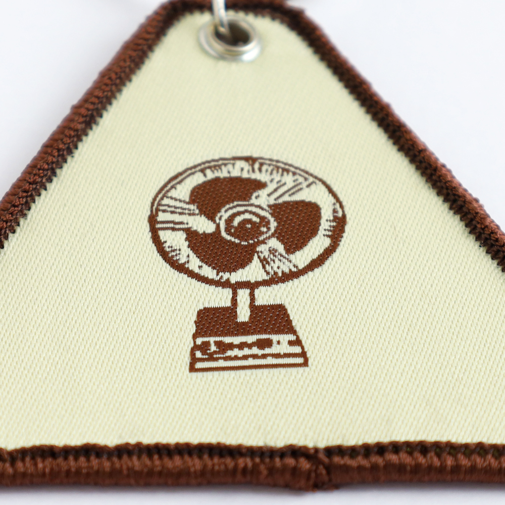 きしかん 織ネームキーホルダー タイガー電機店