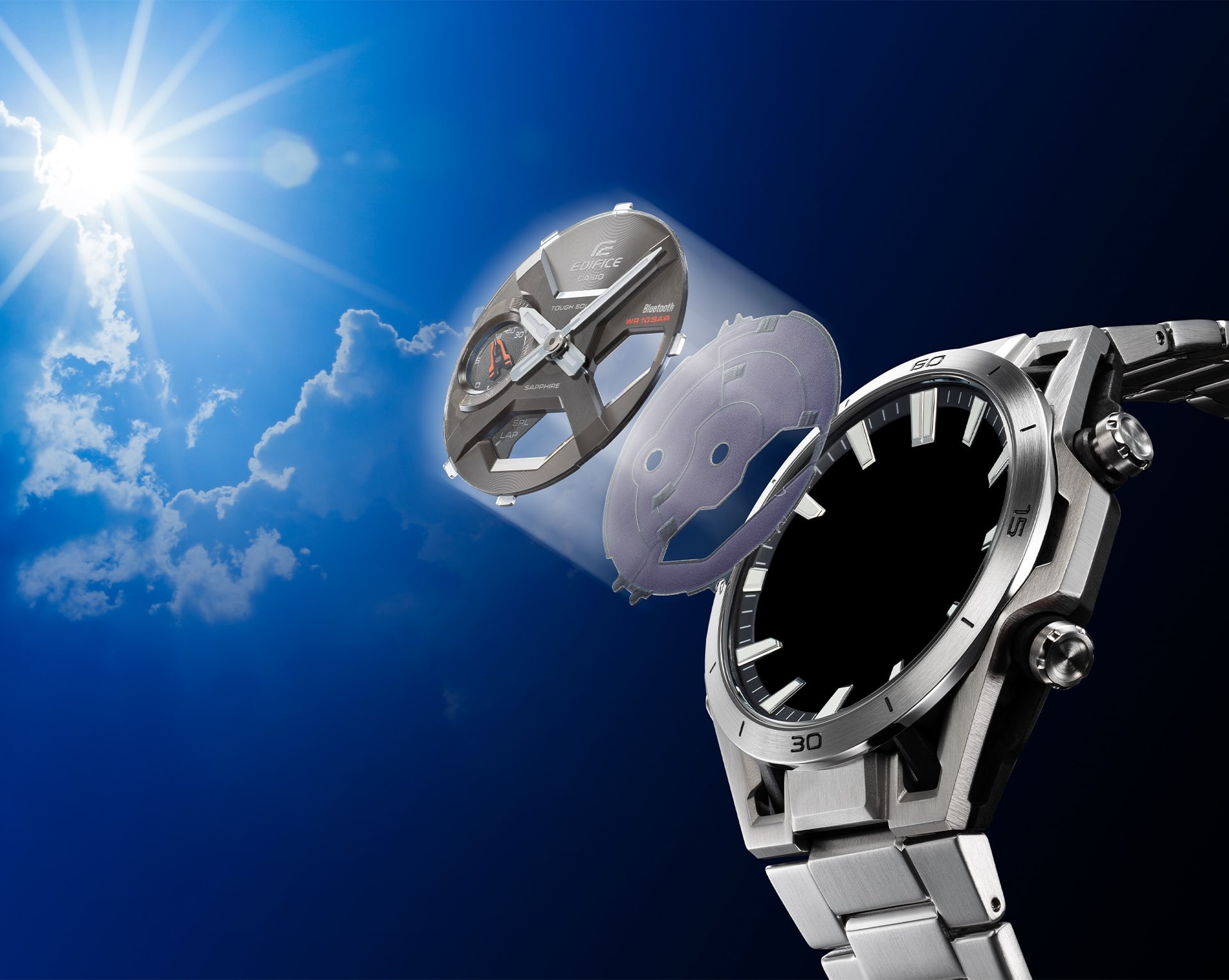 EDIFICE ECB-2300HR-1AJR 4549526416019