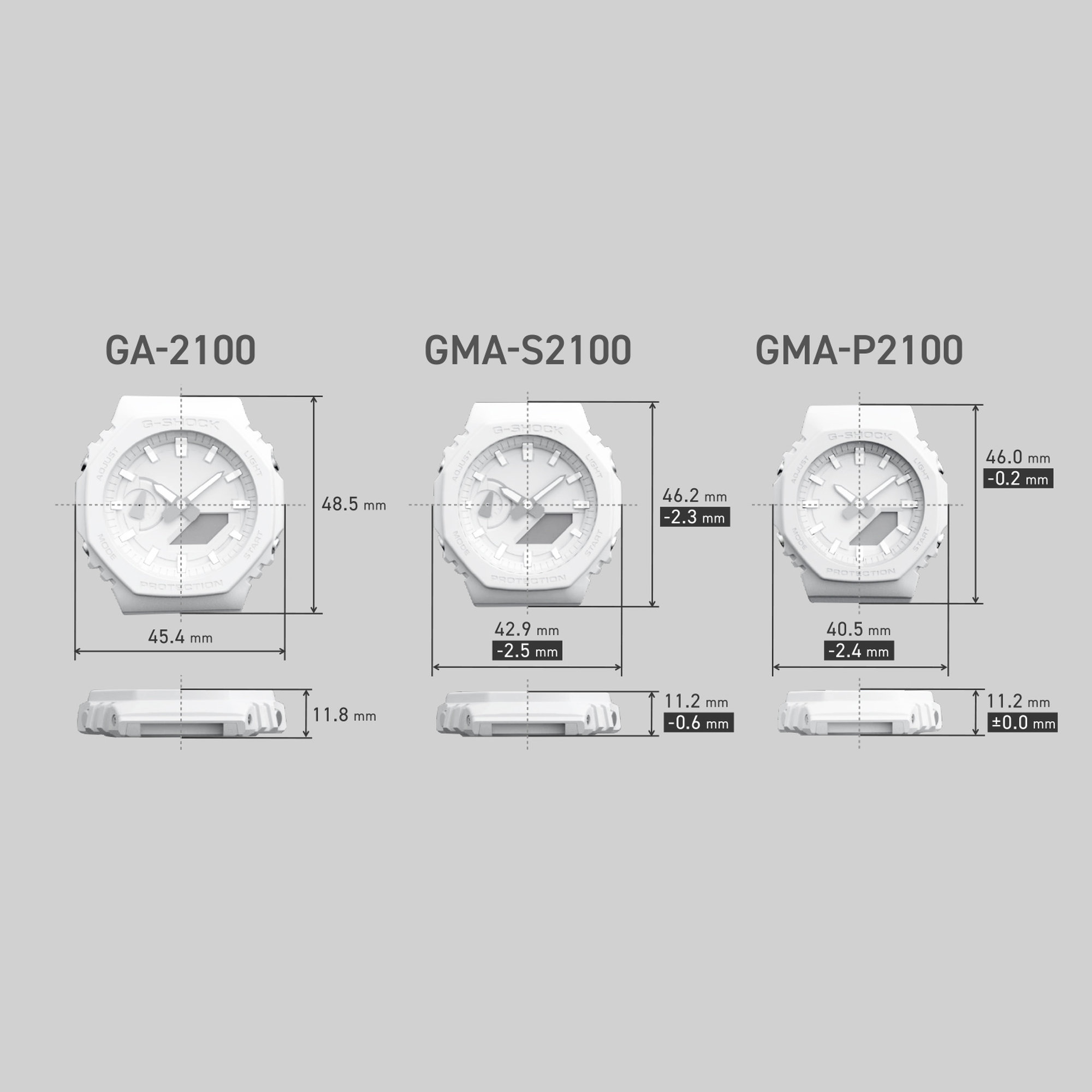 G-SHOCK GMA-P2100SR-1AJF 4549526423727