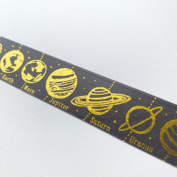 ST-099 金箔マスキングテープ(惑星科学)