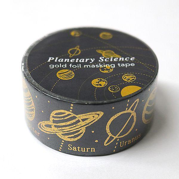 ST-099 金箔マスキングテープ(惑星科学)