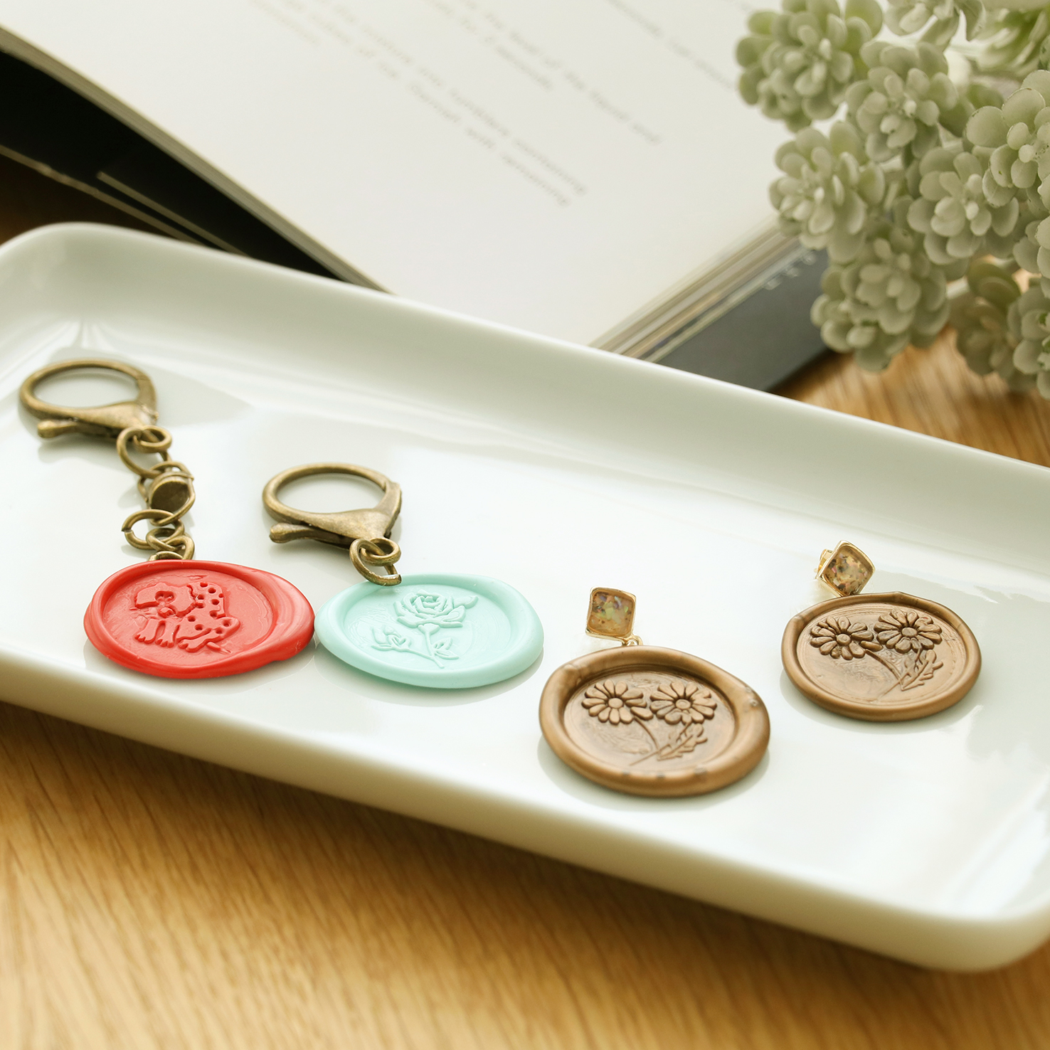 アデリアレトロ シーリングスタンプセット【④マスカレード】