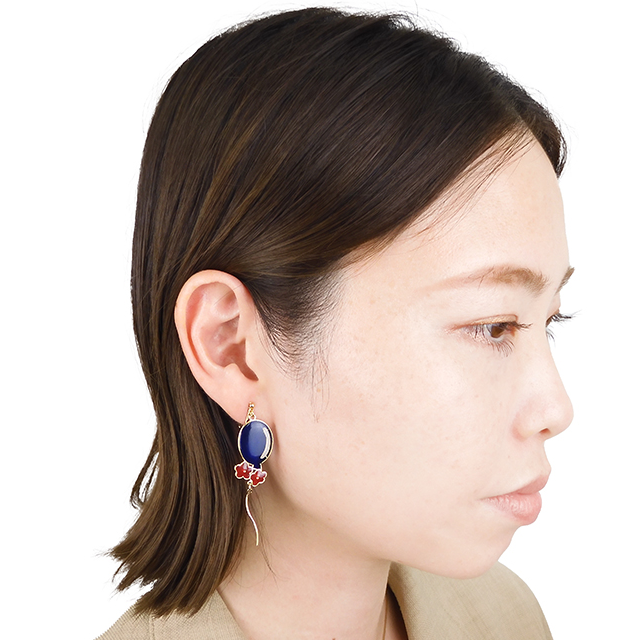 アデリアレトロ ピアス（風船）