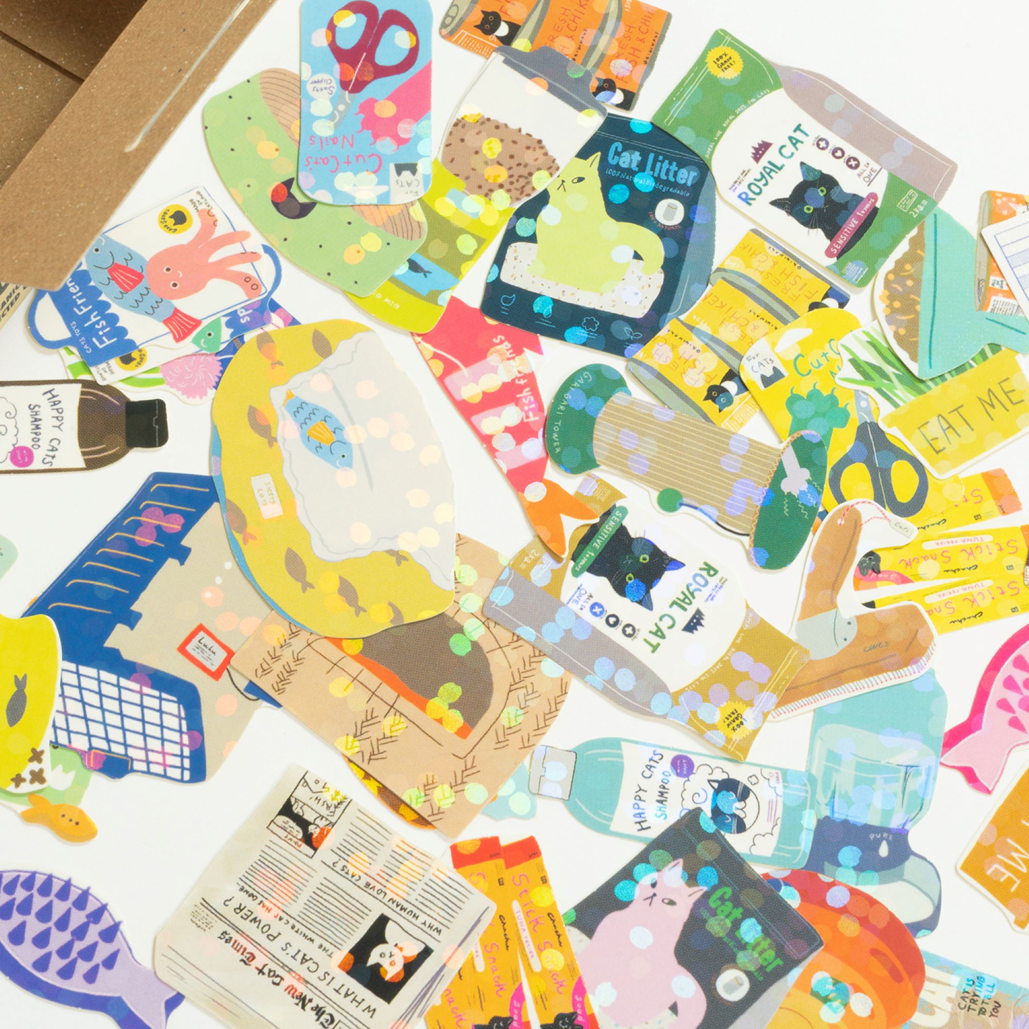 ハコシール　ネコ用品