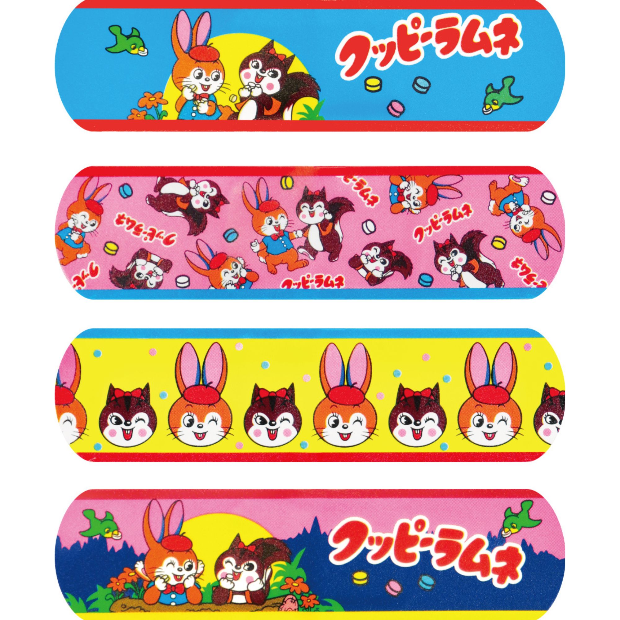 お菓子ばんそうこう　クッピーラムネ