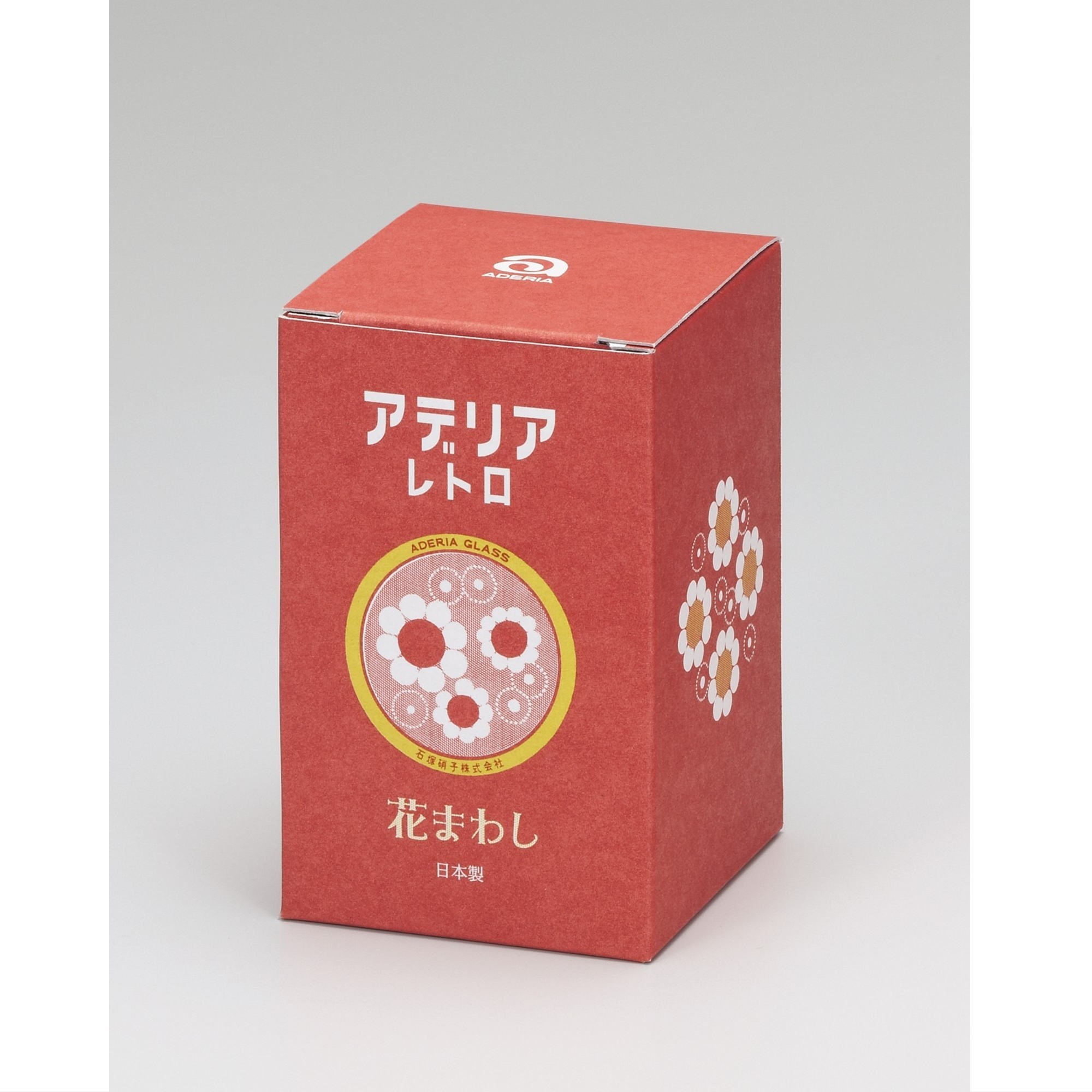 アデリアレトロ 中コップ 花まわし 1864