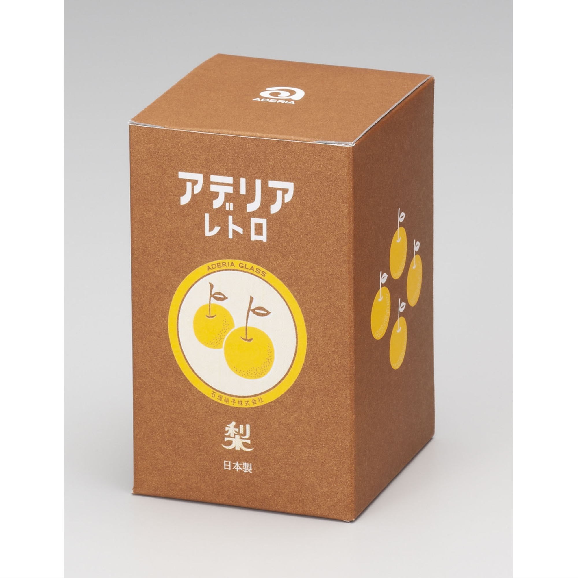 アデリアレトロ 中コップ 梨 1873