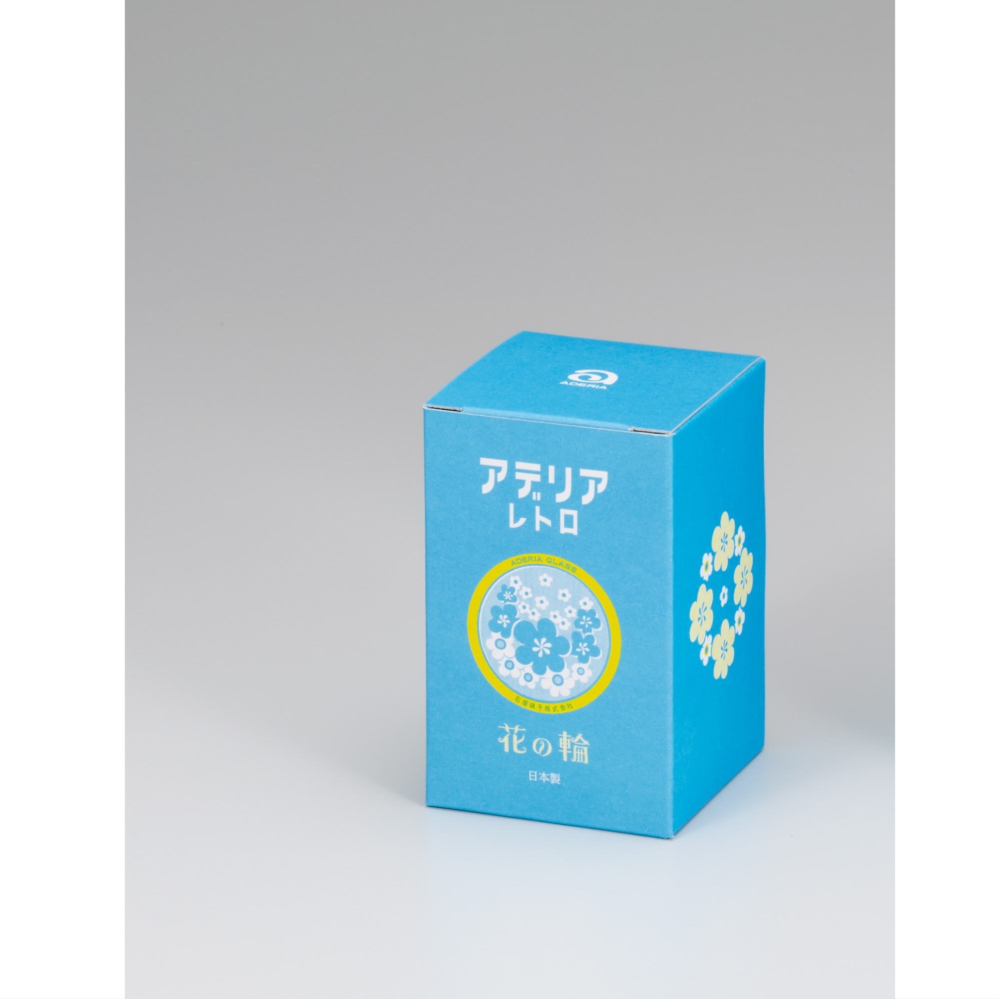 アデリアレトロ 中コップ 花の輪 1930
