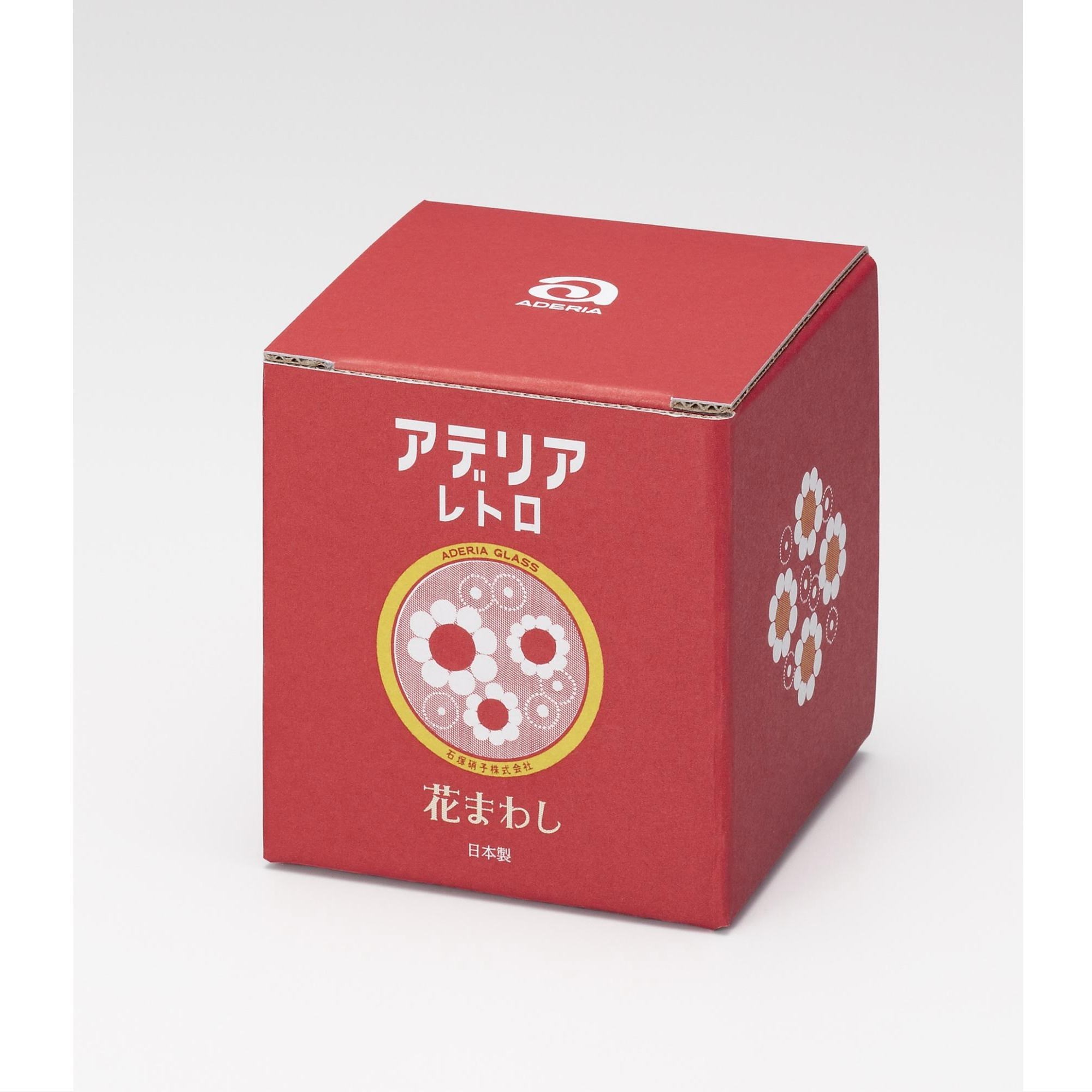 アデリアレトロ 脚付きデザート 深型 花まわし 1962