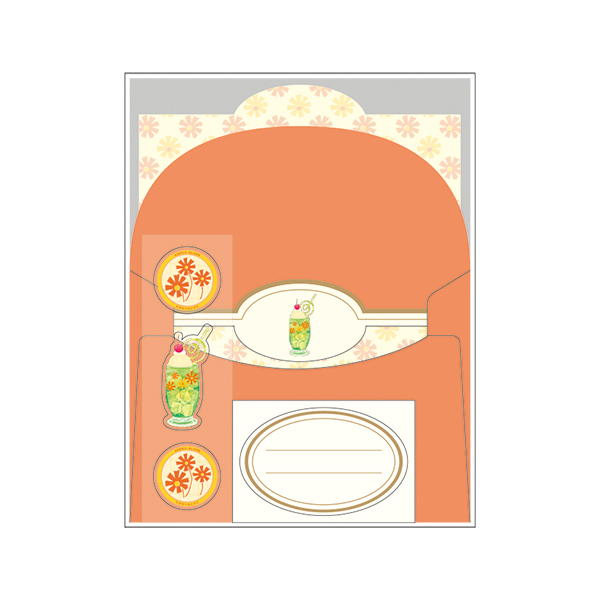 アデリアレトロ　レターセット　アリス