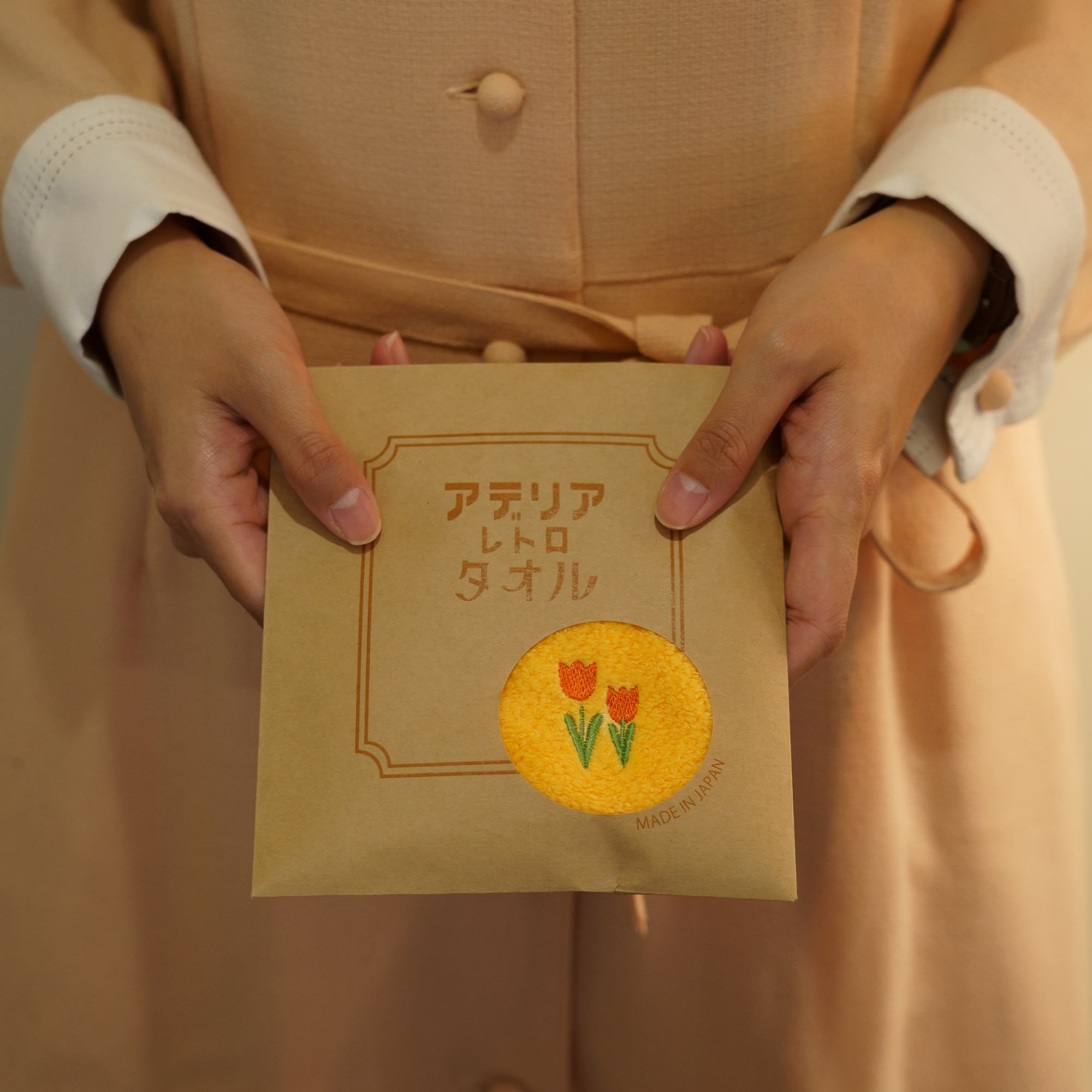 アデリアレトロタオルハンカチ コレック